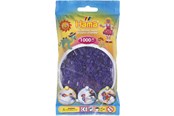 Kreatywne gry - Hama Ironing beads-purple transparent (024) 1000pcs. - 207-24