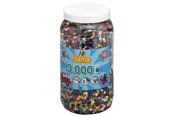 Kreatywne gry - Hama Ironing beads in Pot-Mix 13000 pcs - 211-67