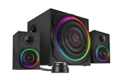 Glosniki komputerowe - Speed-Link SPEEDLINK GRAVITY CARBON RGB - 2.1 - SL-830100-BK