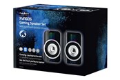 Głośniki komputerowe - Nedis Gaming Xyagos - GSPR20020BK