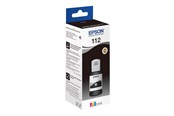 Tusz, toner i materiał eksploatacyjny - Epson Ink/112 EcoTank Pigment Black Bottle - C13T06C14A