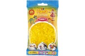 Kreatywne gry - Hama Ironing beads yellow transparent 1000 pcs - 207-14