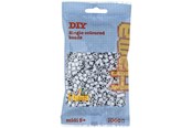 Kreatywne gry - Hama midi beads 1000 pcs light gray 70 - 207-70
