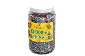 Kreatywne gry - Hama Beads in Pot - Striped 13000 pcs - 211-90