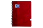 Zeszyty, notesy i formularze - Oxford Touch Notebook A4 ruled 7 mm soft touch cover twin-wire 180 pages - 400103995