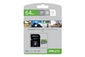Karta pamieci - PNY Elite MicroSD/SD - 100MB/s - 64GB - P-SDUX64U185GW-GE