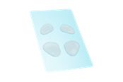 Akcesoria dla myszy i klawiatury - Endgame Gear XM1 skates - Milky-White - EGG-MS2