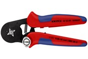 Narzedzia do pracy z napedem elektrycznym - KNIPEX Samonastawne szczypce dozagniatania tulejek kablowych, z ładowaniem bocznym - 97 53 04 SB