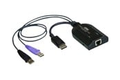 Wzmacniacz i transceiver  - ATEN KA7169 USB DisplayPort Virtual Media KVM Adapter with Smart Card Support - KA7169-AX