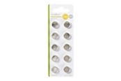 Bateria - Nedis BAAKLR4410BL - battery - 10 x LR44 - Alkaline - BAAKLR4410BL