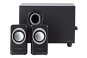 Głośniki komputerowe - Nedis - speaker system - for PC - 2.1 - CSPR10021BK