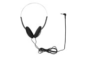Słuchawki, zestaw słuchawkowy - Nedis HPWD1101BK - Slimline - headphones - HPWD1101BK