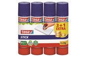 Tasmy i Kleje - tesa Glue Stick ecoLogo 4 x 20g - 57088-00200-03