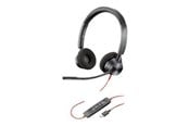 Słuchawki, zestaw słuchawkowy - Poly Blackwire 3320 - 213935-01
