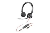 Słuchawki, zestaw słuchawkowy - Poly Blackwire 3325 - 213938-01