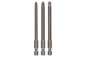 Wiertla & Bity - Bosch BITSSÆT PZ1.2.3 89MM STANDARD 3STK - 2609255969