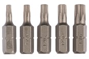 Wiertla & Bity - Bosch BITSSÆT T10-30 25MM STANDARD 5STK - 2609255970