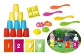 Zabawy w ogrodzie - SPRING SUMMER Party Game Set - 302190