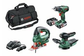 Wiertarka i srubokret elektryczny - Bosch PSR/PST/ORBIT + toolbag - 06039A310W