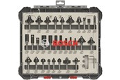 Narzedzia - Bosch OVERFRÆSERSÆT BLANDET HM 1/4 30 DELE - 2607017476