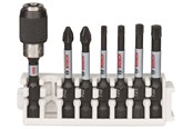 Wiertla & Bity - Bosch BITSSÆT IMPACT PH/PZ/TX 50MM QUHOLD 8ST - 2608522327
