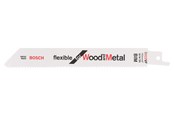 Pila szablasta - Bosch Saw Blades for Plastic and Wood with Nails – 2 Pieces - 2608656040
