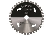 Pila tarczowa - Bosch RUNDSAVKLINGE ACCU STD STÅL 160X20X40T - 2608837749