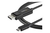 Kabel USB - StarTech.com 3.3 ft. (1 m) USB-C to DisplayPort 1.2 Cable - Bi-Directional - USB / DisplayPort cable - 1 m - CDP2DP1MBD