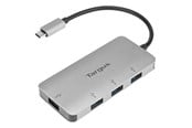 USB hub - Targus USB-C to 4-Port USB-A Hub USB hub - 4 - USB 3.2 - Srebrny - ACH226EU