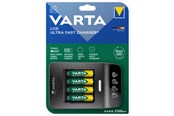 Bateria - VARTA LCD Ultra Fast Charger+ incl. 4 Batt. 2100 m - 57685101441