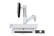 Uchwyt na monitor - Ergotron StyleView Combo Arm with Worksurface & Pan - 45-583-216