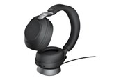 Sluchawki, zestaw sluchawkowy - Jabra Evolve2 85 Link380a UC Stereo Stand Black - 28599-989-989
