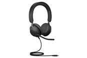 Słuchawki, zestaw słuchawkowy - Jabra Evolve2 40 USB-C MS Stereo - 24089-999-899