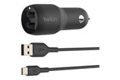 Telefon - Adapter i Ładowarka - Belkin BOOST CHARGE Dual Charger - CCE001bt1MBK
