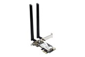 Adapter Sieciowy (karta sieciowa, serwer druku, itp.) - Inter-Tech DMG-35 WiFi 6 + BT 5.0 PCIe Adapter - 88888149