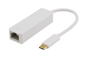 Adapter Sieciowy  (karta sieciowa, serwer druku, itp.) - Deltaco USB 3.1 netværksadapter 1xRJ45 1xUSB-C - USBC-GIGA1