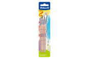 Materialy hobbystyczne - Pelikan Brushes starter-set PI/5/B 5pcs.S 24 Gr.2.4.6 S 613F Gr.6.10 - 100401594