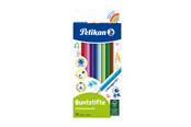 Materialy hobbystyczne - Pelikan 12 col.Pencils standard long BS12LN - 100401614