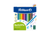 Materialy hobbystyczne - Pelikan 24 col.Pencils standard long BS24LN - 100401615