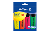 Przybory do pisania i rysowania - Pelikan Signal Highlighter Assort. Polybag 4pcs - 100401630