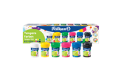 Materiały hobbystyczne - Pelikan Paint-box tempera 740/6EU 25ml - 400141587