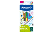 Materialy hobbystyczne - Pelikan 12 DWUKOLOROWYCH KREDEK OŁÓWKOWYCH 3MM 700146 - 700146