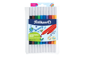 Materialy hobbystyczne - Pelikan Fibre-tip pens Colorella-Duo C407/10 - 973172