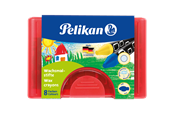 Materialy hobbystyczne - Pelikan 8 KREDEK WOSKOWYCH JUMBO 723148 - 100401613