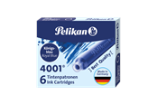 Przybory do pisania i rysowania - Pelikan Ink Cartridges TP/6 Ink 4001® Royal Blue - 100401545
