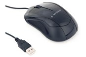 Myszka - Gembird Wired optical mouse 3B-02 - Myszy - Optyczny - 3 - Czarny - MUS-3B-02