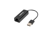 Adapter Sieciowy (karta sieciowa, serwer druku, itp.) - Lanberg NC-0100-01 USB RJ45 Ethernet Adapter - NC-0100-01