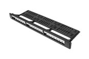 Akcesoria sieciowe - Lanberg PPKS-1124-B - patch panel (blank) - 1U - 19" - PPKS-1124-B
