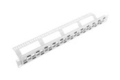 Akcesoria sieciowe - Lanberg PPKS-1224-S - patch panel (blank) - 1U - 19" - PPKS-1224-S