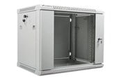 Szafa rack - Lanberg WF01-6409-10S - 9U - Wall Mount Rack Cabinet - WF01-6409-10S